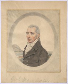 Portrait of General Keith MacAlister, c. 1800-1810. Creator: John I Smart (British, 1741-1811).