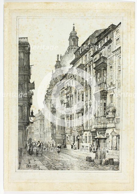 Dresden, 1833. Creator: Samuel Prout.