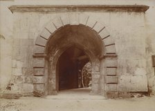 Castle - entrance gate, Pieskowa Skala, 1903. Creator: Unknown.