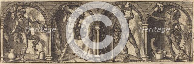 Les divers pourtraicts et figures VIII, c. 1600. Creator: Master AD.