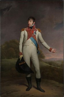 Portrait of Louis Napoleon, King of Holland, 1809. Creator: Charles Howard Hodges.