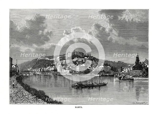 Namur, Belgium, 1879. Artist: Charles Barbant