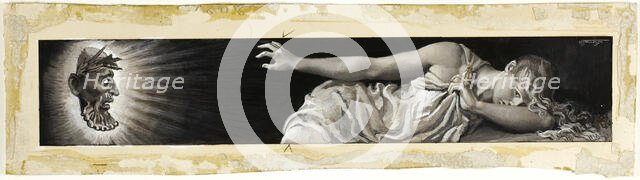 The Sophist's Eye, Like a Sharp Spear, Went Through Her Utterly, 1885. Creator: Will H. Low.