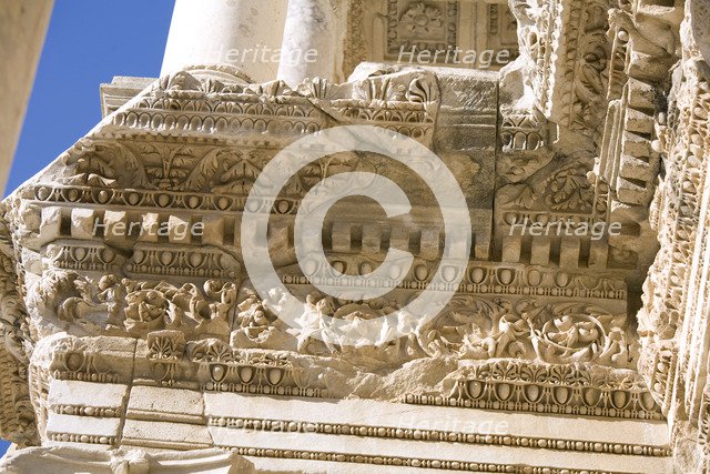 Celsus Library, Ephesus, Turkey.  Artist: Samuel Magal