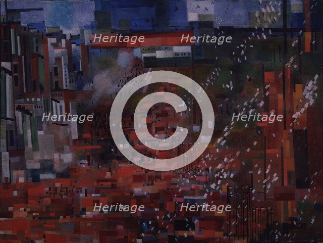 The May Day, 1929. Artist: Kuptsov, Vasili Vasilyevich (1899-1935)