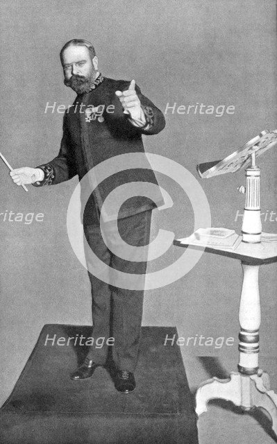 John Philip Sousa, American composer, 1903. Artist: Unknown