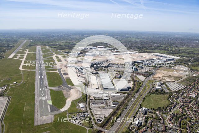 Manchester Airport, Manchester, 2021. Creator: Damian Grady.