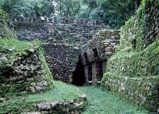 Temple of Labyrinth, Yaxchilan, Mexico, Late Classical Period, (1998). Creator: Unknown.