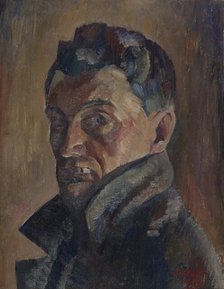 Self-Portrait, 1923. Creator: Ilmari Aalto.