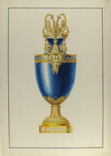 Design for a Gilt Bronze Urn, ca. 1770-90. Creator: George Heinrich von Kirn.
