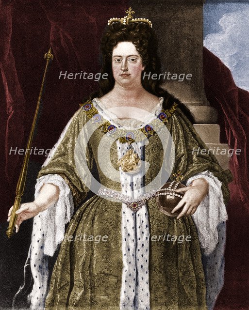 Queen Anne, c1702 (1906).  Artist: Unknown.