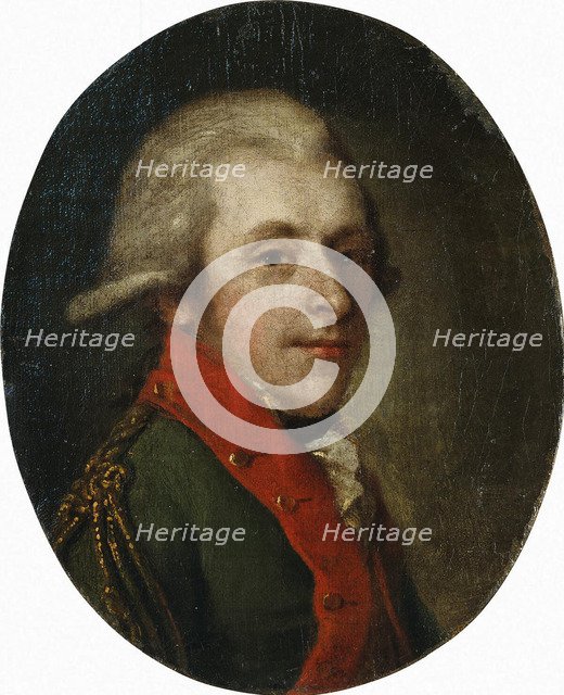 Portrait of Count Nikolay Alexandrovich Zubov (1763-1805), Late 18th cent.. Artist: Anonymous  