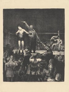 Introducing the Champion, 1916. Creator: George Wesley Bellows.