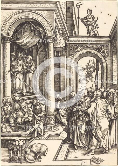 The Presentation of the Virgin in the Temple, c. 1502/1503. Creator: Albrecht Durer.