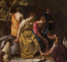 Diana and her Nymphs. Creator: Jan Vermeer.