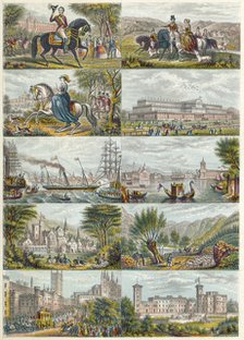 Events of 1851. Artist: Unknown.