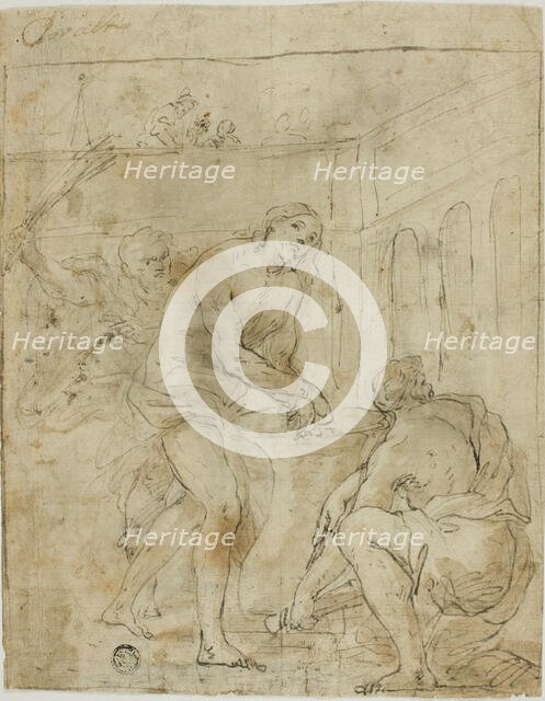 Flagellation of Christ, n.d. Creator: Lorenzo Garbieri.