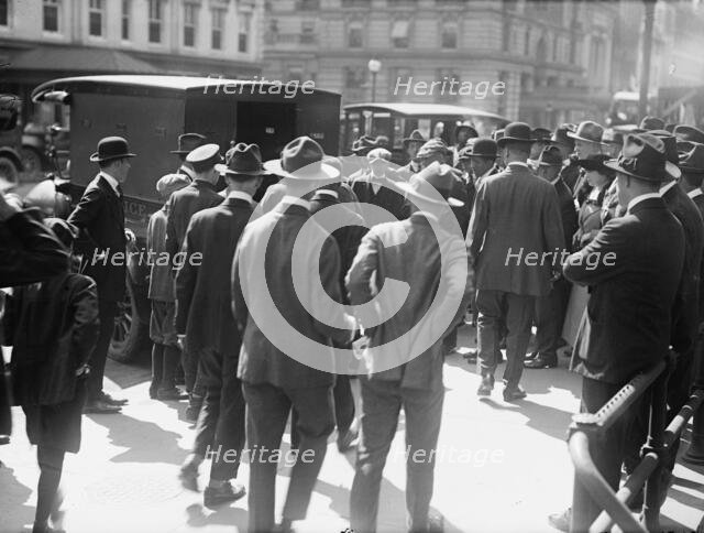 Grace Abbott, Director of Child Labor Division Field Division, Council of National Defense, 1917. Creator: Harris & Ewing.