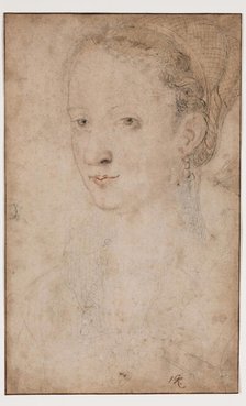 Portrait of a Woman, c.between 1530 and 1572. Creator: Jean Clouet.