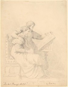 Tis but Fancy's Sketch, 1850s. Creator: Robert Walter Weir.