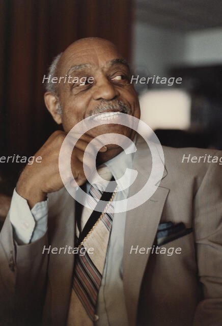 Benny Carter, Jazz Inn Party '89 Nordwijk, Netherlands, 1989. Creator: Brian Foskett.