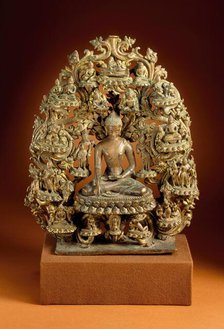 Buddha Shakyamuni and Scenes from the Life of the Buddha, 12th century. Creator: Unknown.