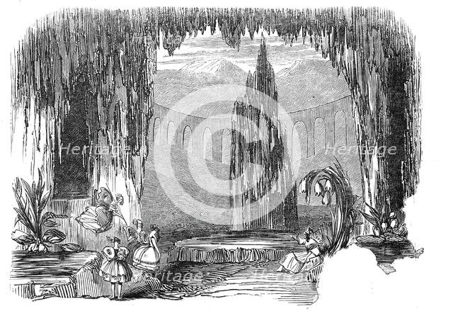 Scene from the new pantomime of "The Key of the Kingdom", at the Princess' Theatre, 1845.  Creator: Unknown.