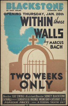 Within These Walls, Chicago, 1937. Creator: Unknown.