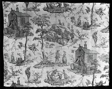 Les Vendages (Furnishing Fabric), France, 1785. Creator: Christophe-Philippe Oberkampf.