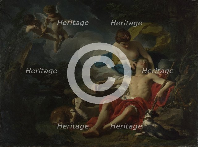 Diana and Endymion, c. 1740. Artist: Subleyras, Pierre (1699-1749)