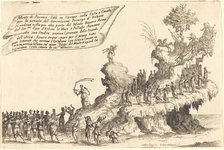 The Float of Mount Parnassus, 1616. Creator: Jacques Callot.