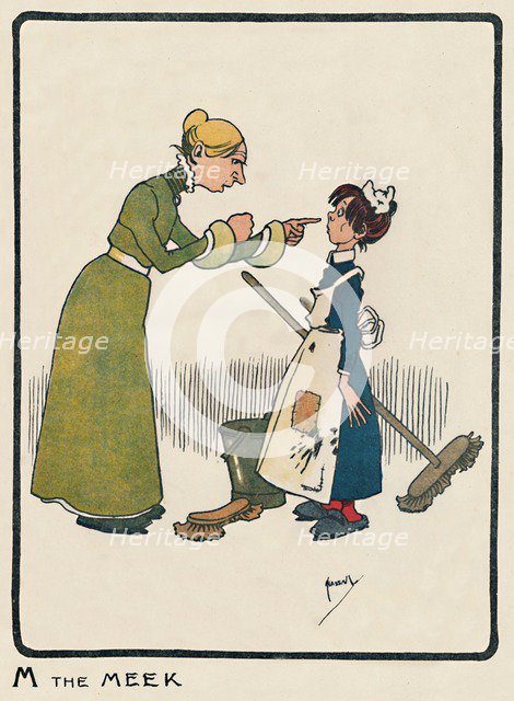 'M the Meek', 1903. Artist: John Hassall.