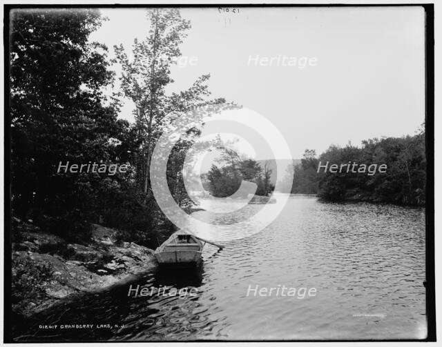 Cranberry Lake, N.J., between 1890 and 1901. Creator: Unknown.