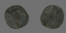 Sestertius (Coin) Portraying Emperor Severus Alexander, 231. Creator: Unknown.