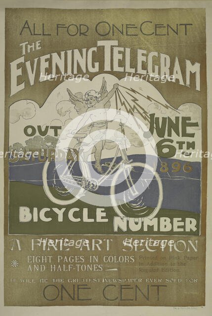 The evening telegram. Saturday June 6th 1896, c1893 - 1897. Creator: Unknown.