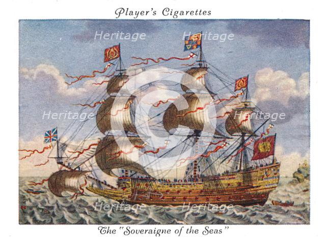 The "Soveraigne of the Sea", 1936. Creator: Unknown.
