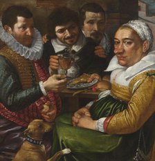 Satirical Genre Scene, 1st half of 17th century. Creator: Unknown.