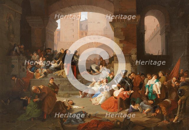 Cesare Borgia in Capua, 1853. Creator: Morelli; Domenico (1826-1901).