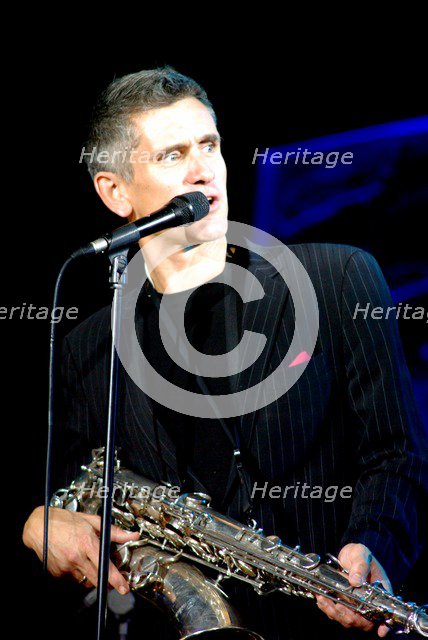 Curtis Stigers, Brecon Jazz Festival, Powys, Wales, 2007. Artist: Brian O'Connor