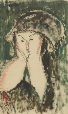 Portrait of Beatrice Hastings, 1914-1915. Creator: Modigliani, Amedeo (1884-1920).