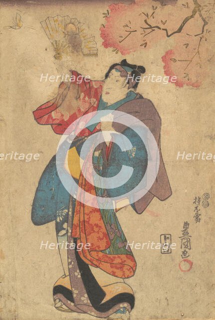 Print, 19th century., 19th century. Creator: Utagawa Kunisada.