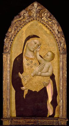 Virgin and Child, 1390-1400. Creator: Niccolo di Pietro Gerini.