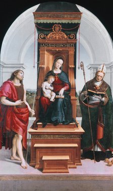 'The Ansidei Madonna', 1505. Artist: Raphael