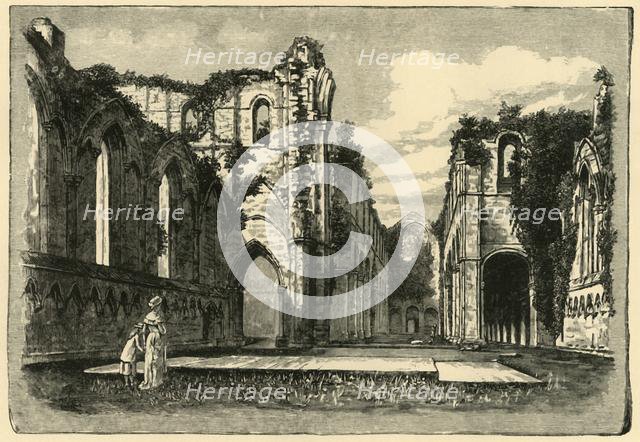 'Fountains Abbey', 1898. Creator: Unknown.