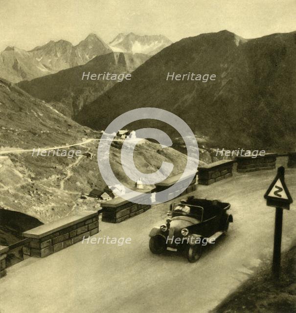 Glocknerhaus on the Grossglockner High Alpine Road, Austria, c1935.  Creator: Unknown.