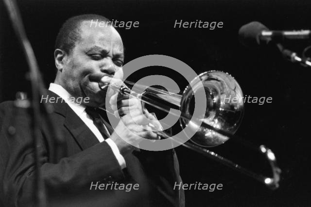 J.J.Johnson, North Sea Jazz Festival, The Hague, Netherlands, 1993. Creator: Brian Foskett.