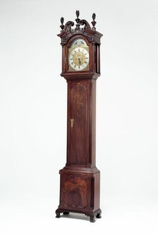 Tall Case Clock, 1765/75. Creator: Unknown.