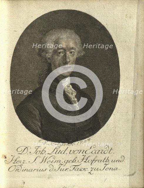Portrait of Johann Ludwig von Eckardt (1737-1800), 1794.