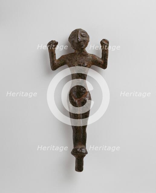 Statuette of a Female Figure, 6th-5th century BC. Creator: Unknown.