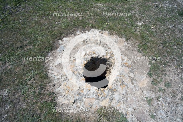 The cistern at Thuburbo Majus, Tunisia. Artist: Samuel Magal
